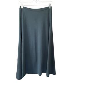 Peruvian Connection Gray Midi Skirt